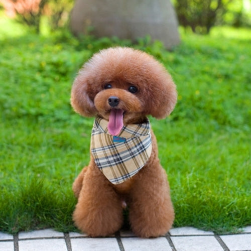 Cute Triangle Pet Eating Neckerchief Bib, Size: S (Neck Circumference: 30 - 40cm), Random Pattern Delivery