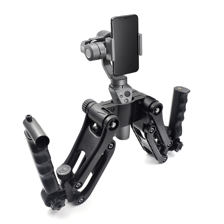 Dual Handheld Gyro Stabilizer Anti-shake Stabilization Gimbal for DJI OSMO / OSMO Mobile / OSMO Mobile 2, Ronin S, Not include Stabilizer Handheld