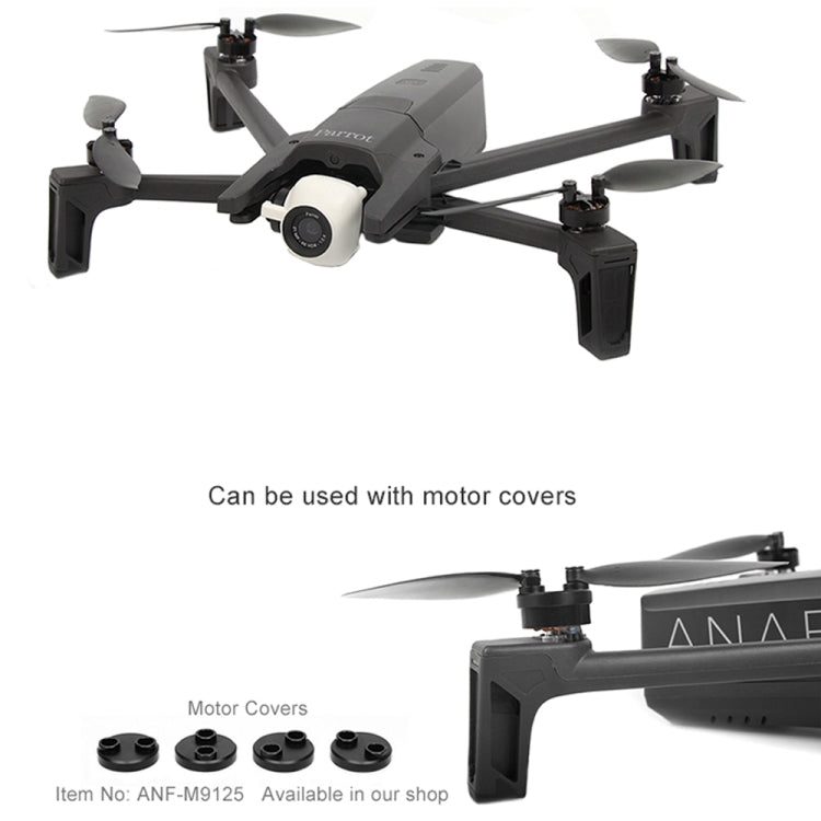 4 Pairs Foldable Hard PC CW / CCW Blades Propellers with Wrench for Parrot Anafi Drone