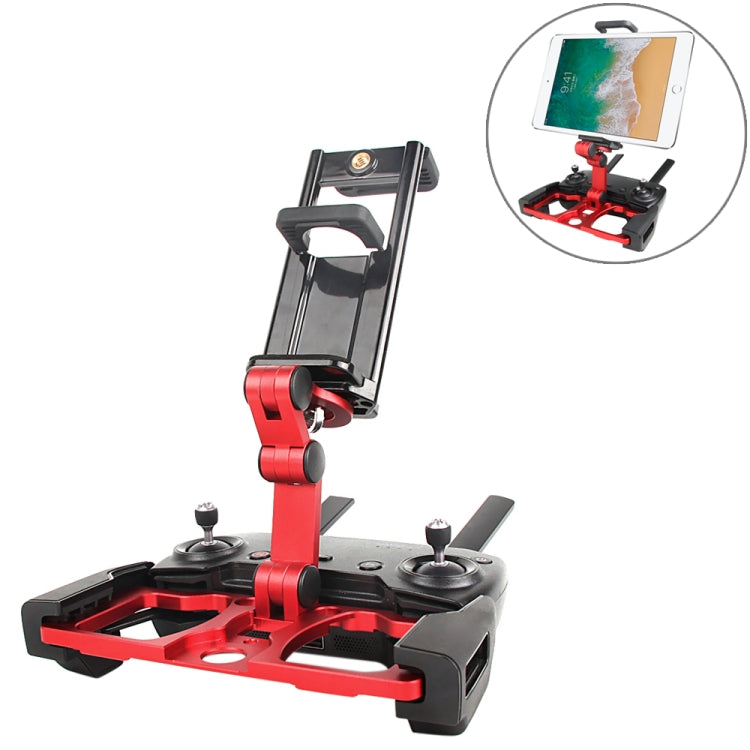 Aluminum Alloy Bracket Folding Holder with Clamp for DJI Mavic Pro / Air, Shark Remote Control, Smartphones, Tablets