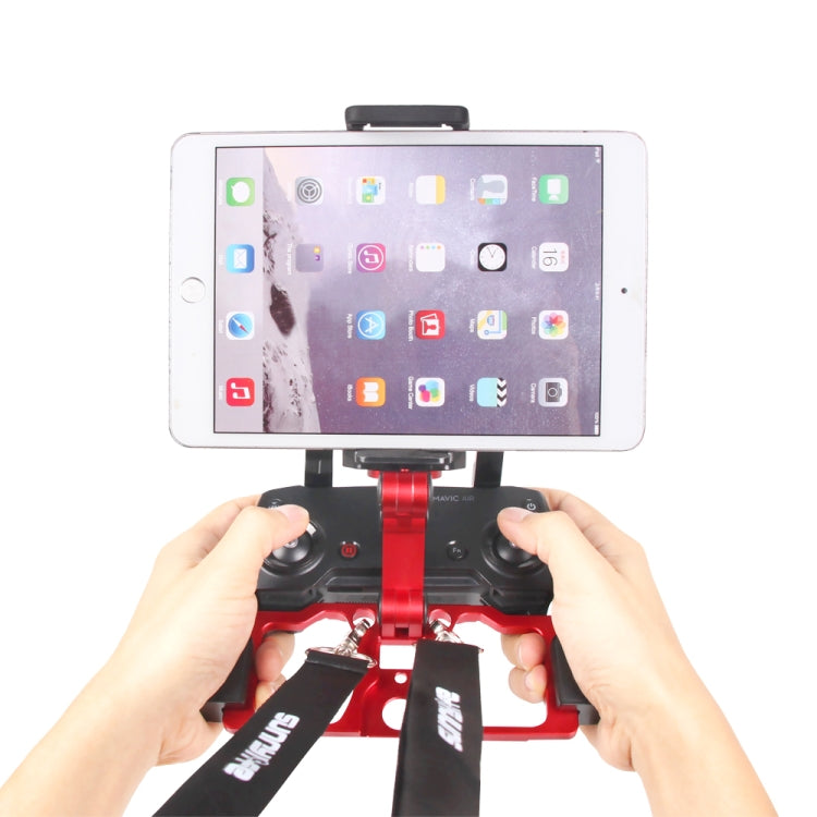 Aluminum Alloy Bracket Folding Holder with Clamp for DJI Mavic Pro / Air, Shark Remote Control, Smartphones, Tablets