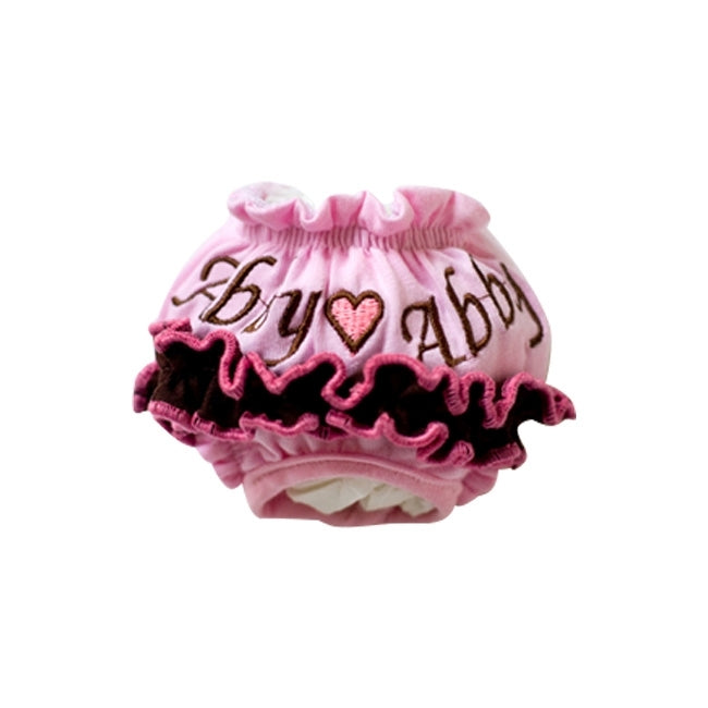 Embroidered Pet Sanitary Pants Underwear, Size: M (Waistline: 22 - 30cm)