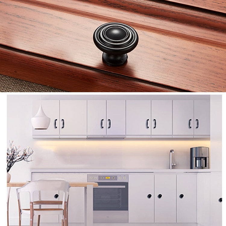 5 PCS 6230-Single Hole Simple Archaistic Zinc Alloy Handle for Cabinet Wardrobe Drawer Door