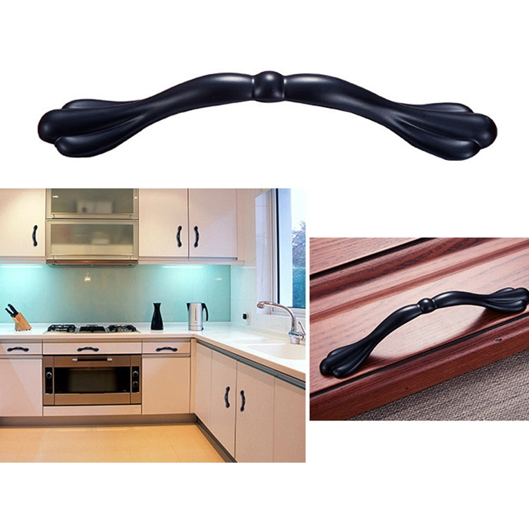 5 PCS 6555-96 Simple Archaistic Zinc Alloy Handle for Cabinet Wardrobe Drawer Door, Hole Spacing: 96mm