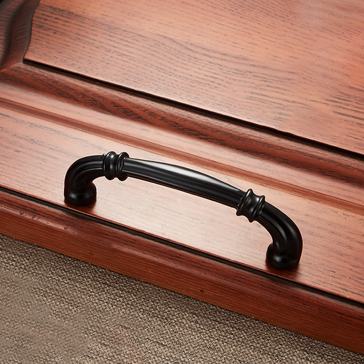 5 PCS 6569-96 Simple Archaistic Zinc Alloy Handle for Cabinet Wardrobe Drawer Door, Hole Spacing: 96mm