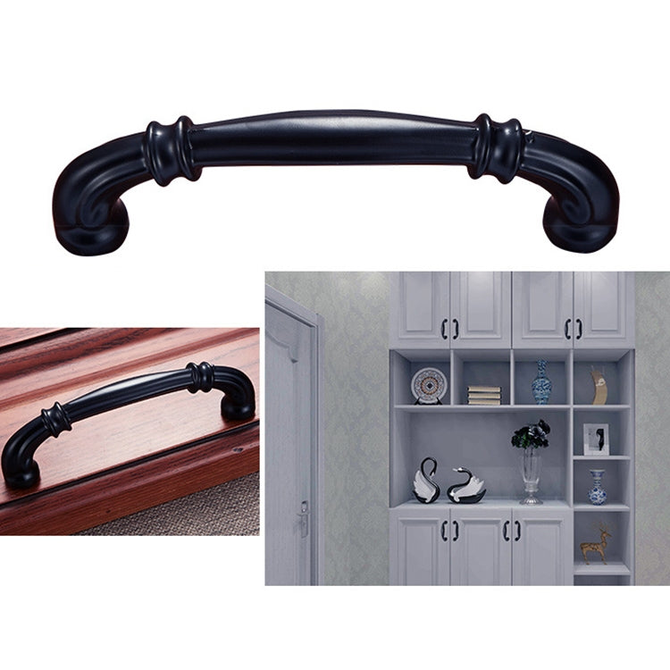 5 PCS 6569-96 Simple Archaistic Zinc Alloy Handle for Cabinet Wardrobe Drawer Door, Hole Spacing: 96mm