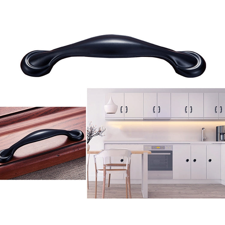 5 PCS 6591-96 Simple Archaistic Zinc Alloy Handle for Cabinet Wardrobe Drawer Door, Hole Spacing: 96mm