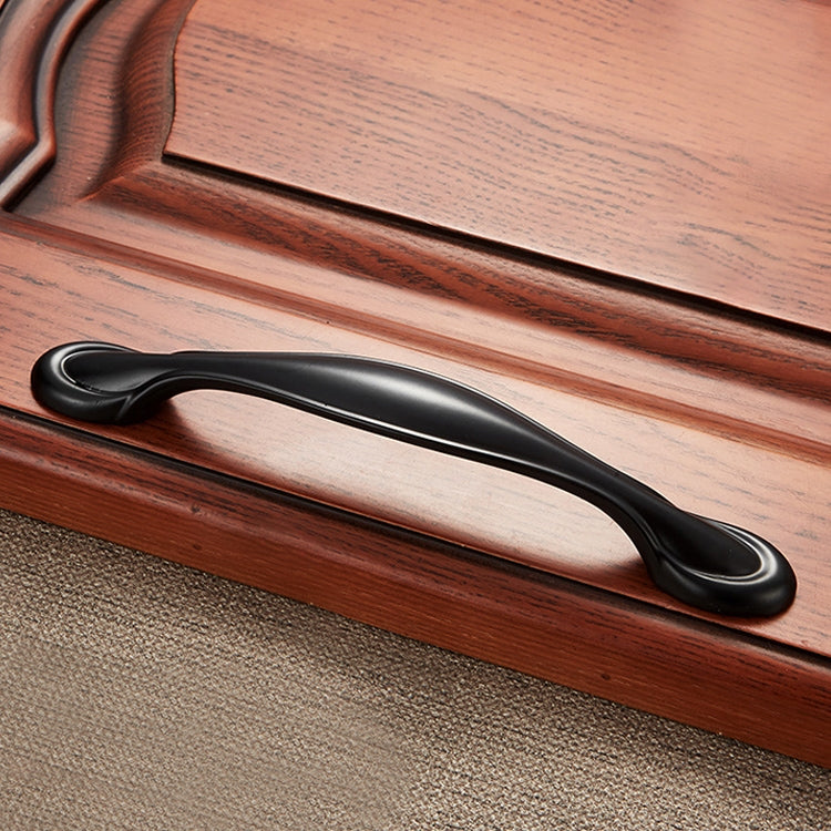 5 PCS 6591-128 Simple Archaistic Zinc Alloy Handle for Cabinet Wardrobe Drawer Door, Hole Spacing: 128mm