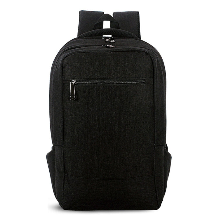 Universal Multi-Function Canvas Cloth Laptop Computer Shoulders Bag Business Backpack Students Bag, Size: 43x28x12cm, For 15.6 inch and Below Macbook, Samsung, Lenovo, Sony, DELL Alienware, CHUWI, ASUS, HP