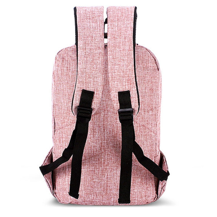 Universal Multi-Function Canvas Cloth Laptop Computer Shoulders Bag Business Backpack Students Bag, Size: 43x28x12cm, For 15.6 inch and Below Macbook, Samsung, Lenovo, Sony, DELL Alienware, CHUWI, ASUS, HP