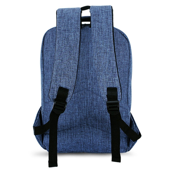 Universal Multi-Function Canvas Cloth Laptop Computer Shoulders Bag Business Backpack Students Bag, Size: 43x28x12cm, For 15.6 inch and Below Macbook, Samsung, Lenovo, Sony, DELL Alienware, CHUWI, ASUS, HP