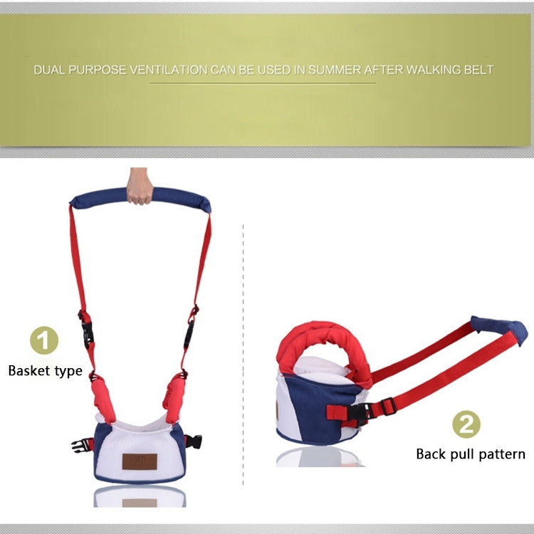 Children Basket Type Back Pull Pattern Harnesses Leashes Toddler Safety Adjustable Harness Baby Walking Assistant