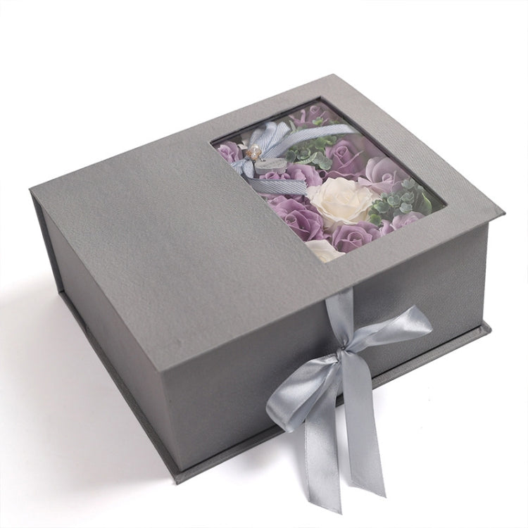 Creative Valentine Day Gift Soap Flower Rose Gift Box Souvenir