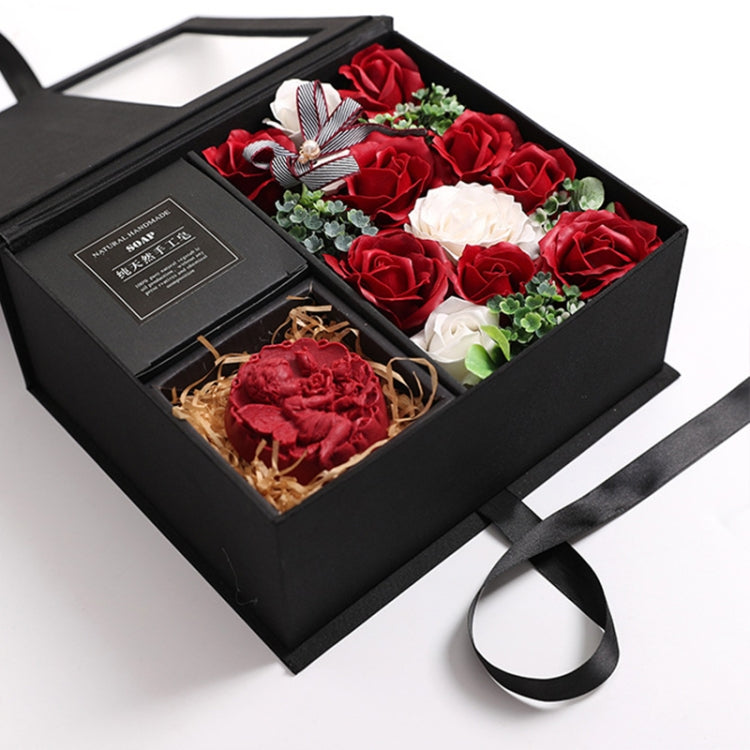 Creative Valentine Day Gift Soap Flower Rose Gift Box Souvenir