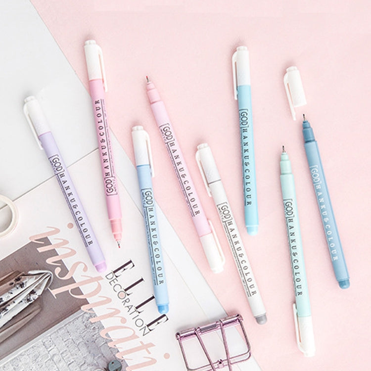 8 in 1 8 Color Signature Pen Set School Stationery Office Supply