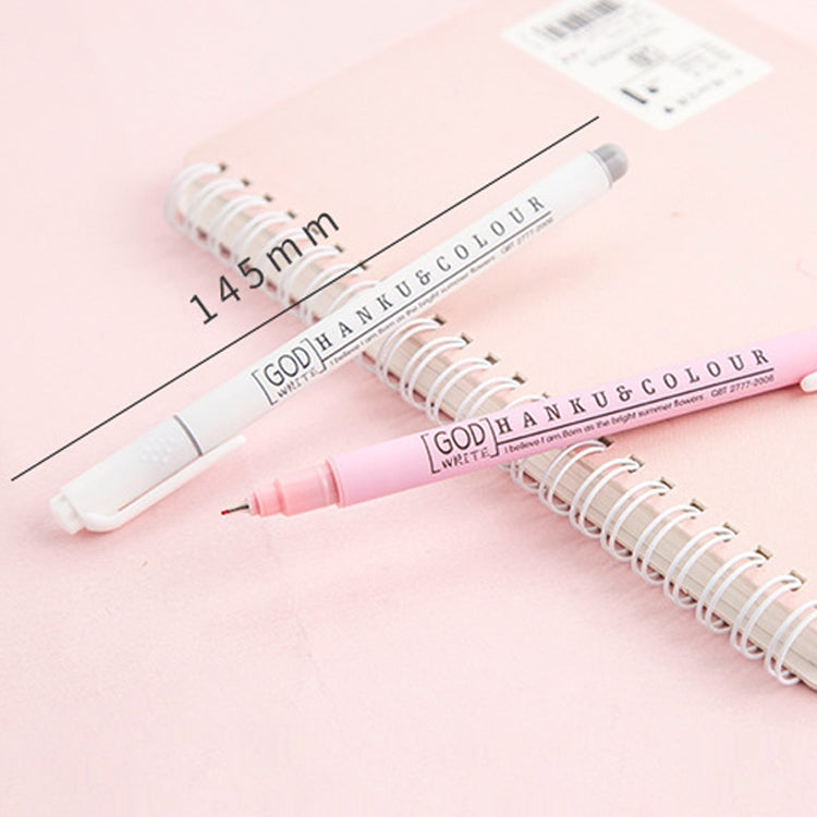 8 in 1 8 Color Signature Pen Set School Stationery Office Supply