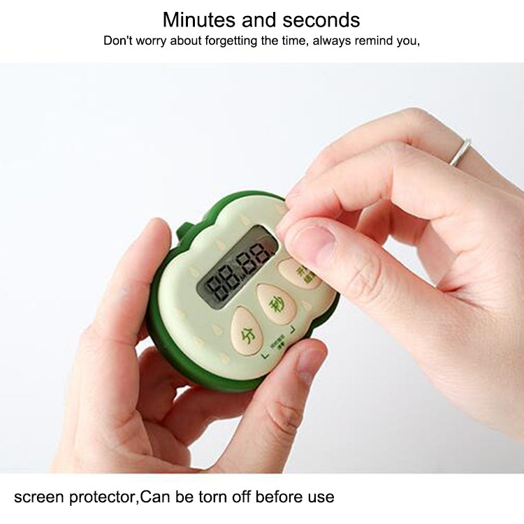 Creative Fruit Shape Time Manager Kitchen Mechanical Learning Timer Alarm Reminder