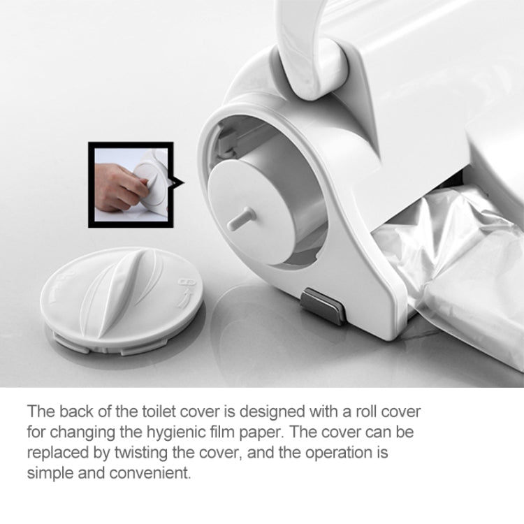 U Shape Plugged In Bathroom Automatic Changing Sleeve Touch Sensing Intelligent Toilet Cover