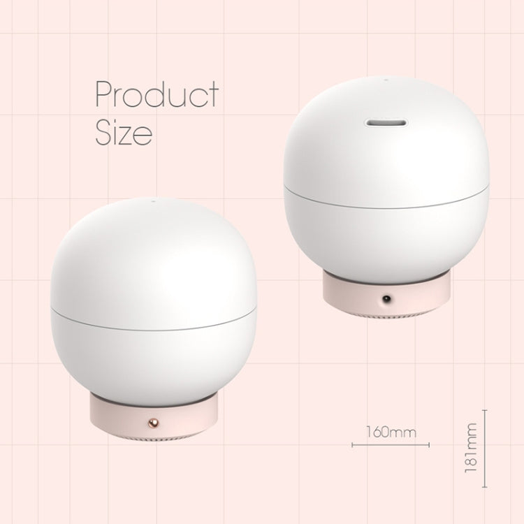 3life-205 12W Pao Pao Aromatherapy Humidifier Essential Oil Diffuser Aroma Mist Nebulizer with LED Night Light for Office, Home Bedroom, Capacity: 500ml, DC 24V, US Plug