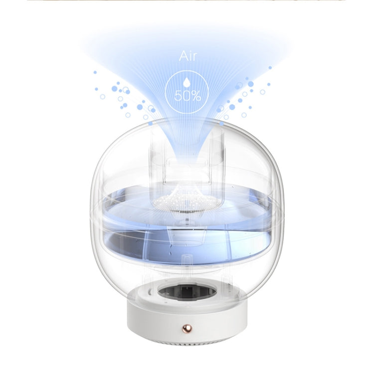 3life-205 12W Pao Pao Aromatherapy Humidifier Essential Oil Diffuser Aroma Mist Nebulizer with LED Night Light for Office, Home Bedroom, Capacity: 500ml, DC 24V, US Plug