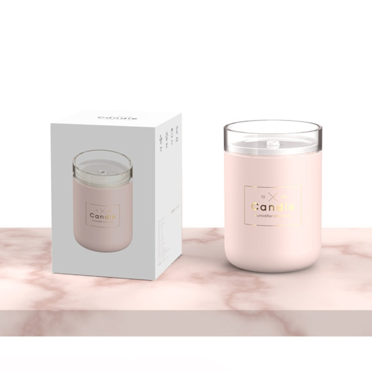 3life-204 1.5W Candle USB Desk Humidifier Diffuser Aroma Mist Nebulizer with LED Night Light for Office, Home Bedroom, Capacity: 220ml, DC 5V