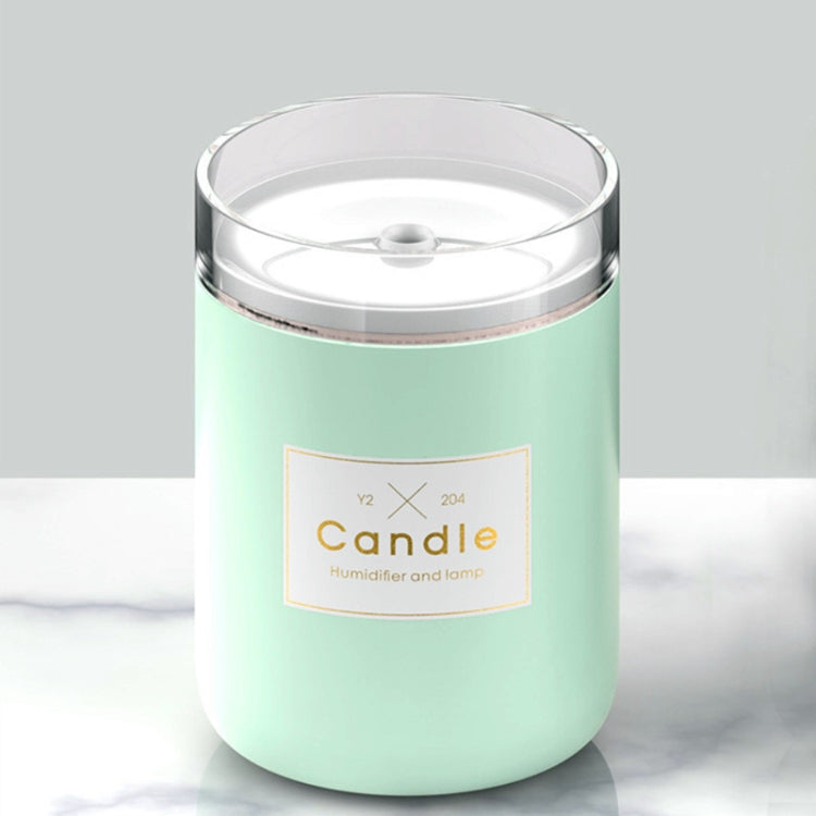 3life-204 1.5W Candle USB Desk Humidifier Diffuser Aroma Mist Nebulizer with LED Night Light for Office, Home Bedroom, Capacity: 220ml, DC 5V
