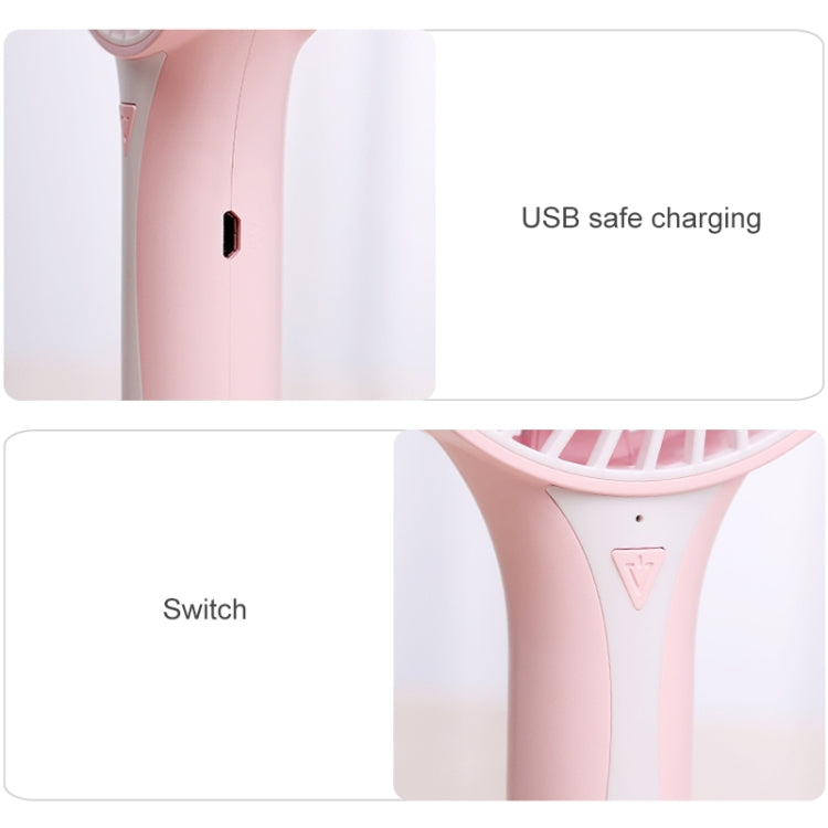 D6 Portable Mini USB Charging Handheld Small Fan with 3 Speed Control