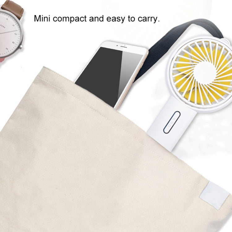 F20 Portable Adjustable Mini USB Charging Handheld Small Fan with 3 Speed Control