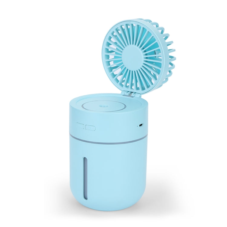 T9 Portable Adjustable USB Charging Desktop Humidifying Fan with 3 Speed Control