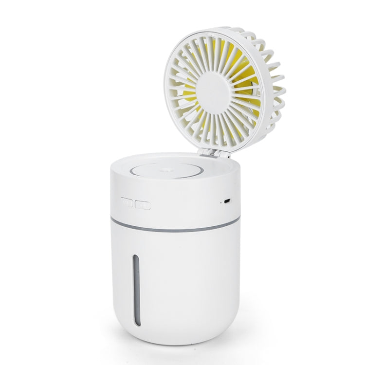 T9 Portable Adjustable USB Charging Desktop Humidifying Fan with 3 Speed Control