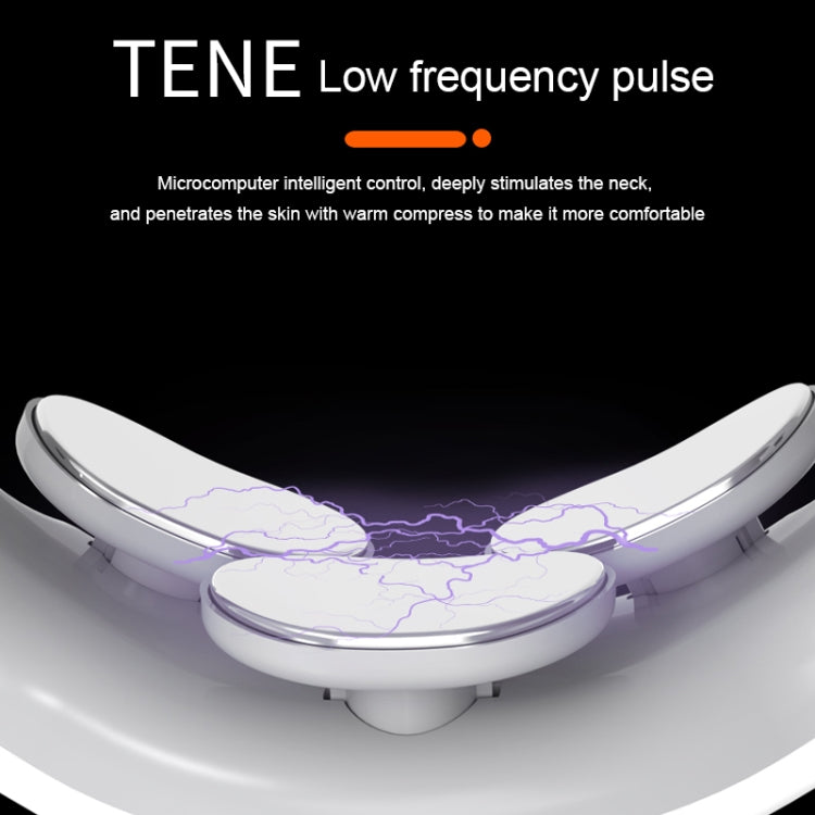 Rechargeable Household Electric Pulse Shock Neck Massager Heating Intelligent Body Massager