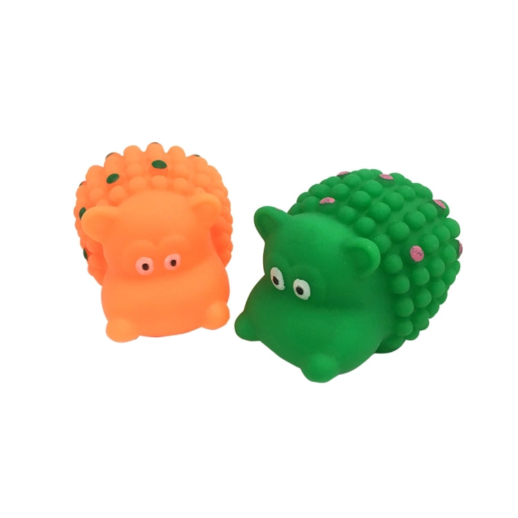 Hippo Shaped Sound Toys Pet Dog Chew Toys for Pet Teeth, Random Color Delivery, Size: 8.0 x 6.0 x 6.0cm