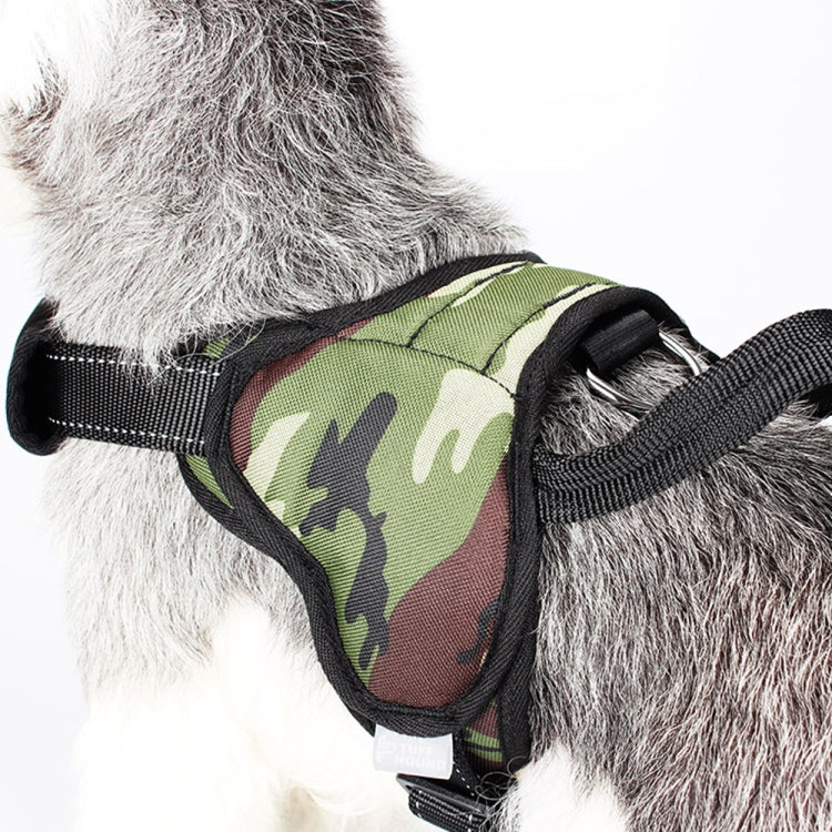 Tuffhound 1602 Adjustable Dog Harness Lead Leash Collar Belt,Size:L, 3.0x(52-66)+(70-85)cm(Green)