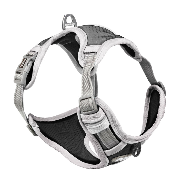 Tuffhound 1605S Adjustable Dog Harness Collar Belt,Size:S, (32-48)+(38-52)cm