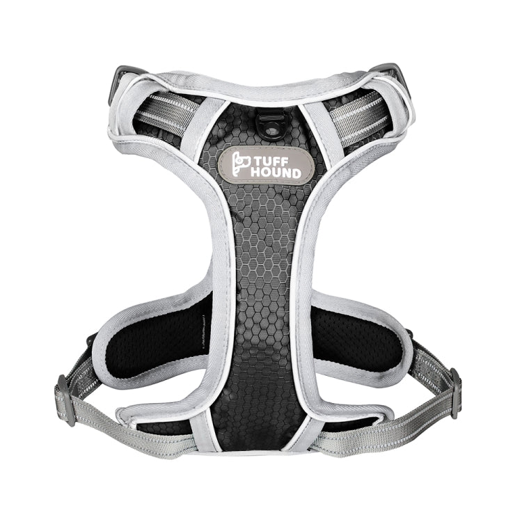 Tuffhound 1605S Adjustable Dog Harness Collar Belt,Size:M, (40-60)+(48-64)cm