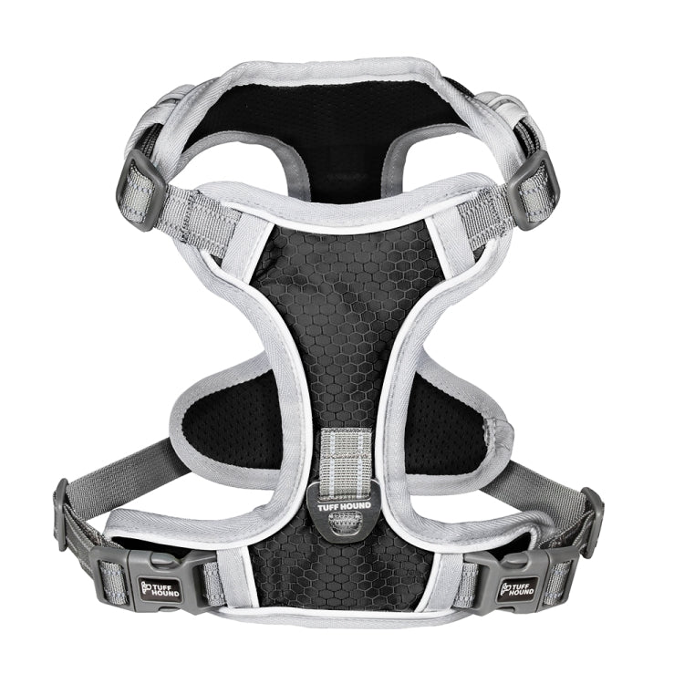 Tuffhound 1605S Adjustable Dog Harness Collar Belt,Size:M, (40-60)+(48-64)cm
