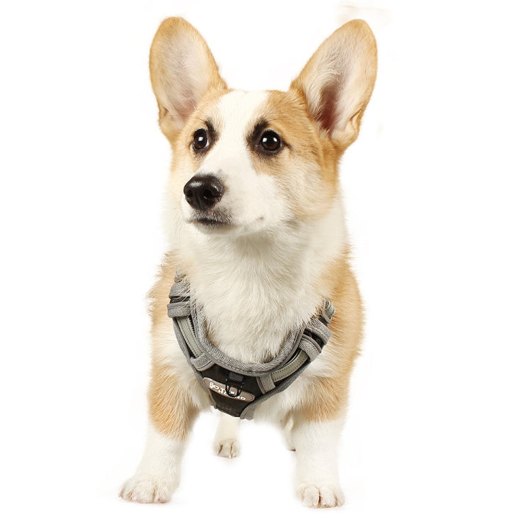 Tuffhound 1605S Adjustable Dog Harness Collar Belt,Size:M, (40-60)+(48-64)cm