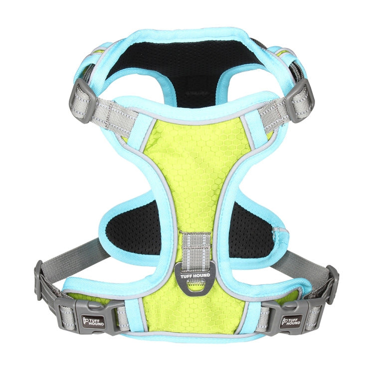 Tuffhound 1605S Adjustable Dog Harness Collar Belt,Size:M, (40-60)+(48-64)cm