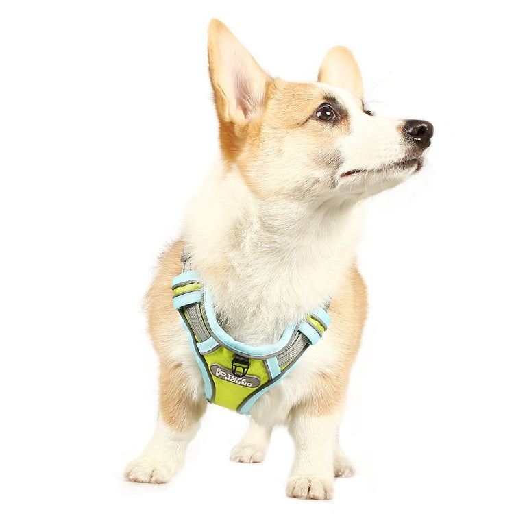Tuffhound 1605S Adjustable Dog Harness Collar Belt,Size:L, (48-70)+(64-75)cm