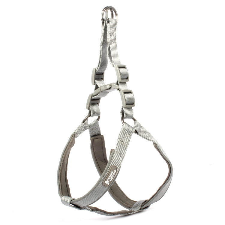 Tuffhound 1606 Adjustable Dog Harness Lead Leash Collar Belt,Size:L, 2x(54-69)+(61-77)cm