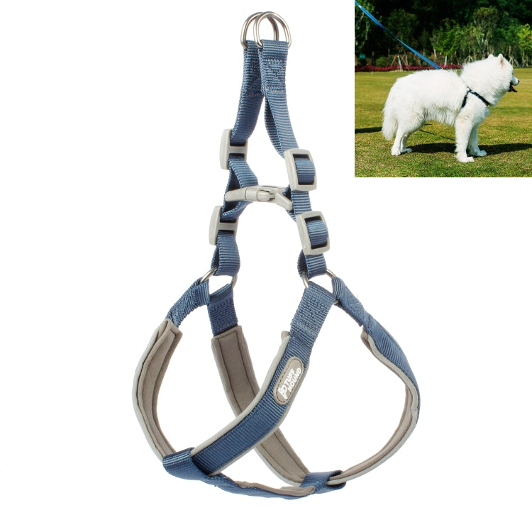 Tuffhound 1606 Adjustable Dog Harness Lead Leash Collar Belt,Size:L, 2x(54-69)+(61-77)cm