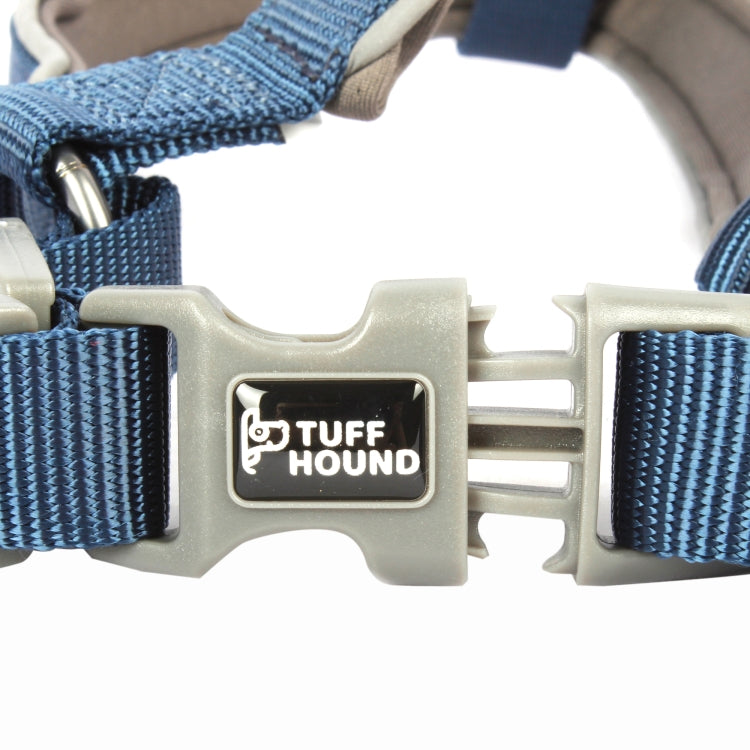 Tuffhound 1606 Adjustable Dog Harness Lead Leash Collar Belt,Size:L, 2x(54-69)+(61-77)cm