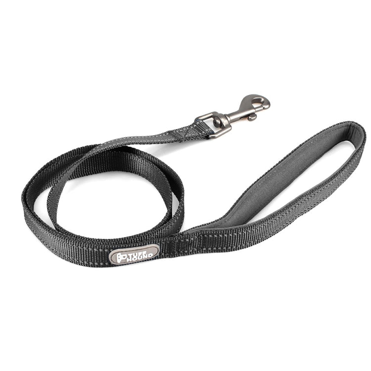 Tuffhound 1608 Adjustable Dog Harness Lead Leash,Size:S, 1.5x120cm(Black)