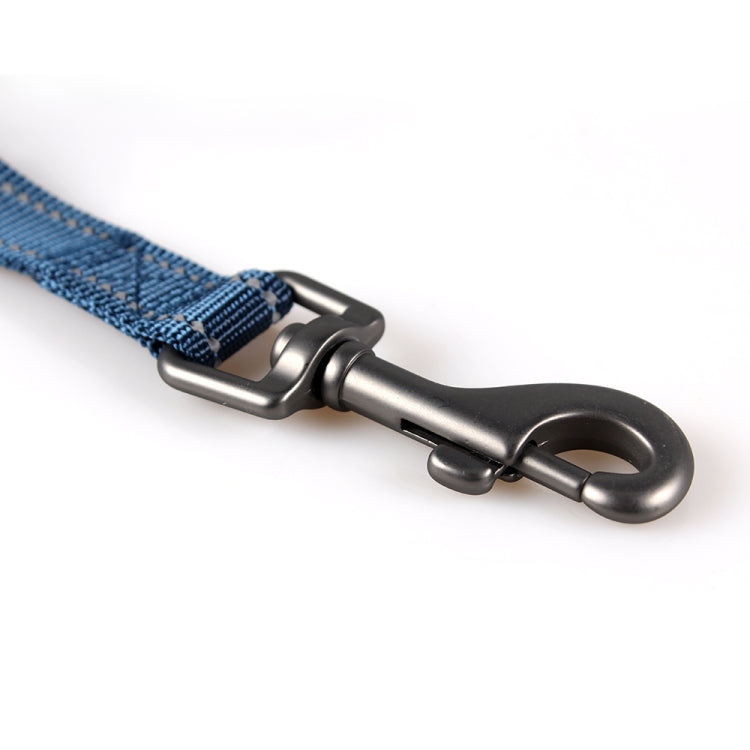 Tuffhound 1608 Adjustable Dog Harness Lead Leash,Size:M, 2x120cm(Blue)