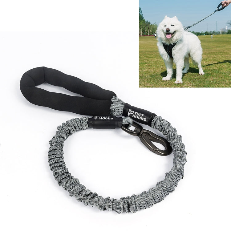 Tuffhound 1615 Dog Harness Lead Leash,Regular Version,Size:One Size,75-105cm(Grey)