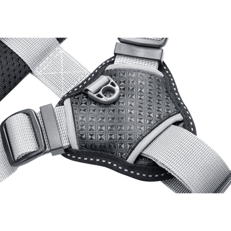 Tuffhound 1617S Adjustable Dog Harness Lead Leash Collar Belt,Size:XL, (62-76)+(58-88)cm