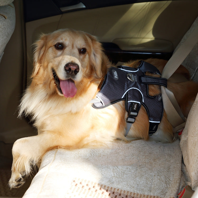 Tuffhound 1617S Adjustable Dog Harness Lead Leash Collar Belt,Size:XL, (62-76)+(58-88)cm