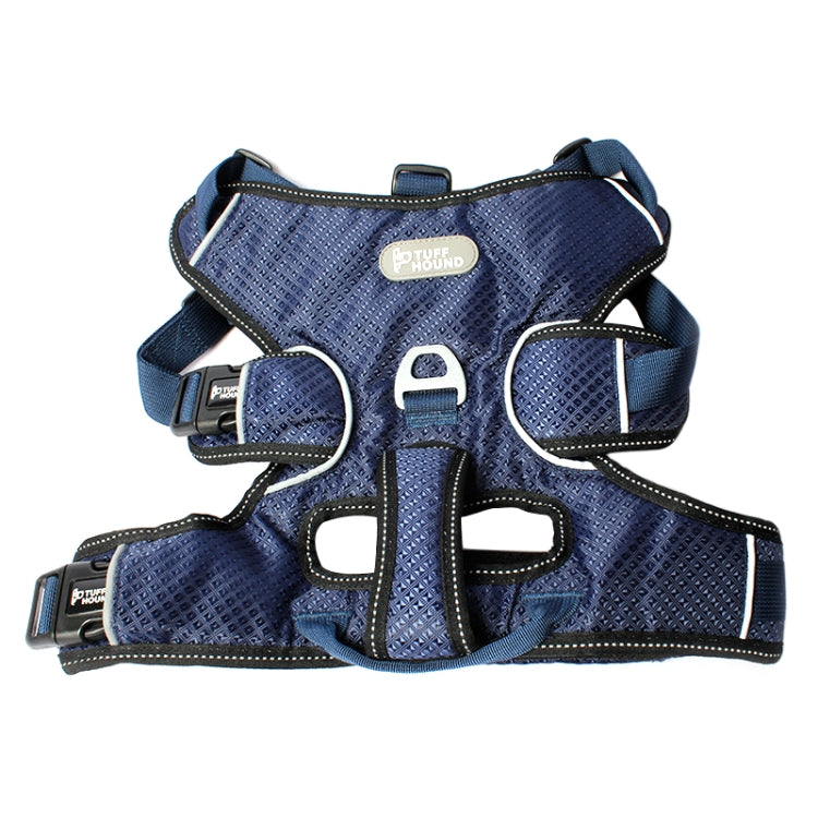 Tuffhound 1617S Adjustable Dog Harness Lead Leash Collar Belt,Size:XL, (62-76)+(58-88)cm