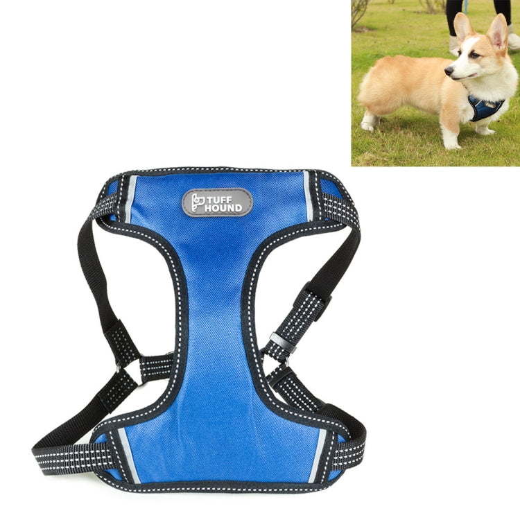 Tuffhound 1619 Adjustable Dog Harness Lead Leash Collar Belt,Size:L, 2.5x(61-86)cm