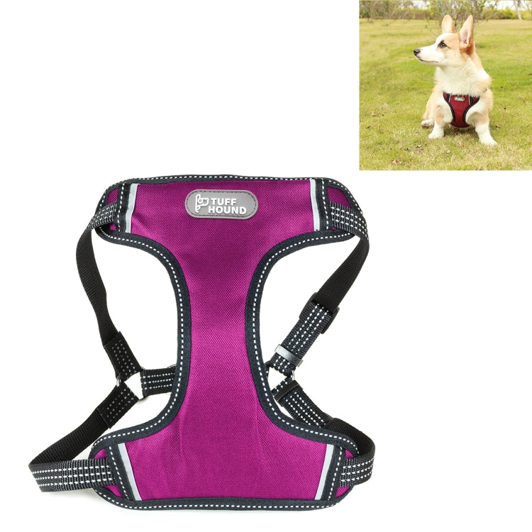 Tuffhound 1619 Adjustable Dog Harness Lead Leash Collar Belt,Size:L, 2.5x(61-86)cm